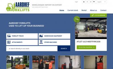 Schermafbeelding van aardhef.com