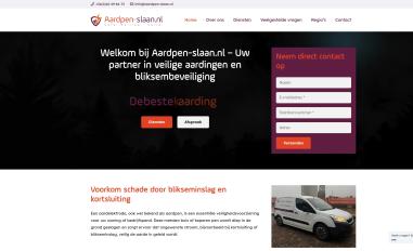 Schermafbeelding van aardpen-slaan.nl