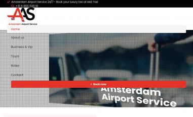 Schermafbeelding van aastaxi.com