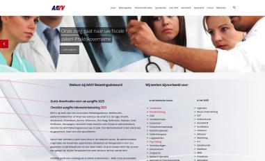 Schermafbeelding van aavv.nl