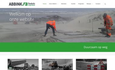 Schermafbeelding van abbinkboekelo.nl