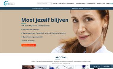 Schermafbeelding van abc-clinic.nl