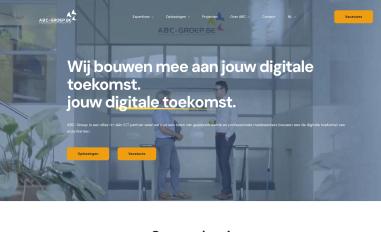 Schermafbeelding van abc-groep.be