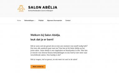 Schermafbeelding van abelja.nl