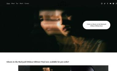 Schermafbeelding van abicartermusic.com