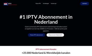Schermafbeelding van abonnementen-iptv.nl
