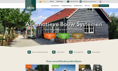 Schermafbeelding van abs-bouwsystemen.nl