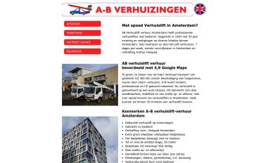 Schermafbeelding van abverhuizingen.nl