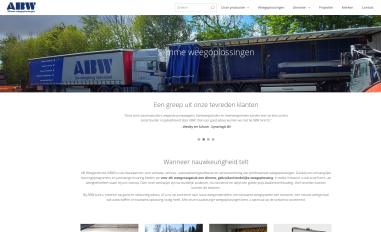 Schermafbeelding van abweegtechniek.nl