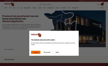 Schermafbeelding van acc.hofmananimalcare.nl