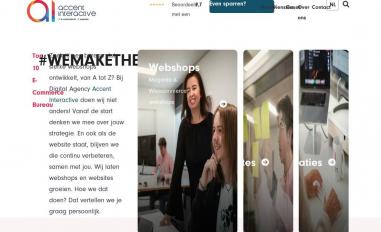 Schermafbeelding van accentinteractive.nl
