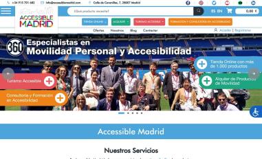 Schermafbeelding van accessiblemadrid.com