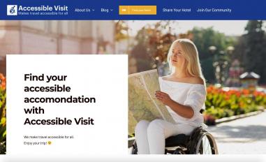 Schermafbeelding van accessiblevisit.com