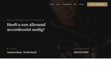 Schermafbeelding van accordeonist.online