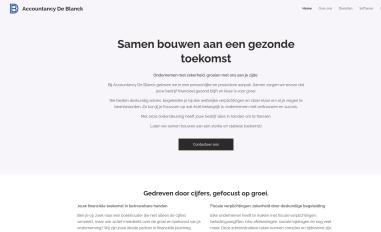 Schermafbeelding van accountancydeblanck.be