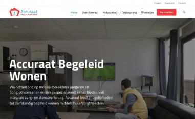 Schermafbeelding van accuraatbegeleidwonen.nl
