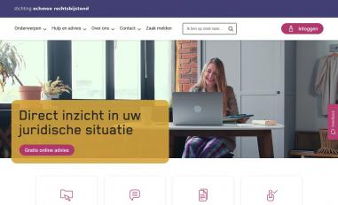 Schermafbeelding van achmearechtsbijstand.nl