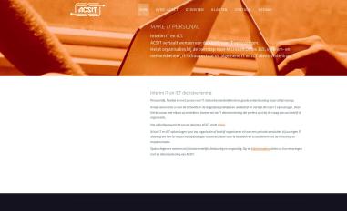 Schermafbeelding van acsit.nl
