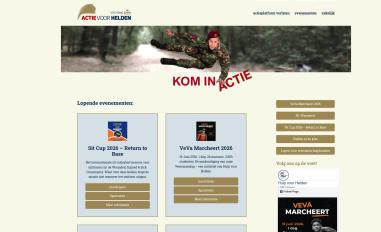 Schermafbeelding van actievoorhelden.nl