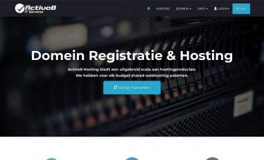 Schermafbeelding van active8hosting.nl