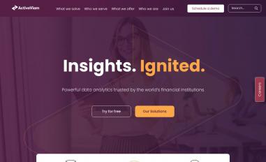 Schermafbeelding van activeviam.com