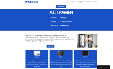 Schermafbeelding van actramen.be