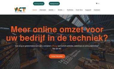 Schermafbeelding van actwebservice.nl