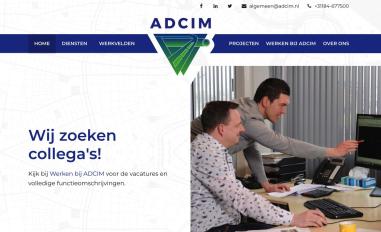 Schermafbeelding van adcim.nl