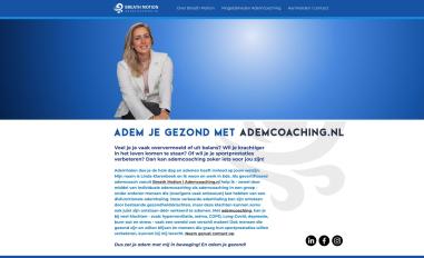 Schermafbeelding van ademcoaching.nl