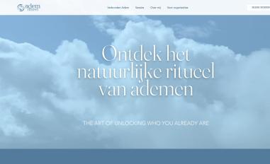 Schermafbeelding van ademritueel.nl