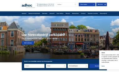 Schermafbeelding van adhoc-horecamakelaars.nl