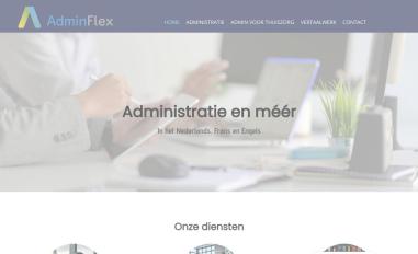 Schermafbeelding van admin-flex.be