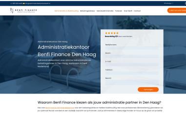 Schermafbeelding van administratiekantoorbenfi.nl
