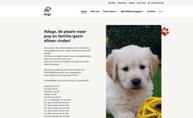 Schermafbeelding van adogs.be