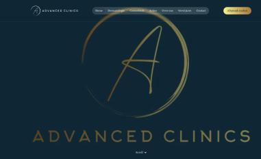 Schermafbeelding van advancedclinics.nl