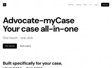 Schermafbeelding van advocate.ycode.site