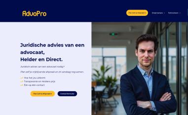 Schermafbeelding van advopro.nl