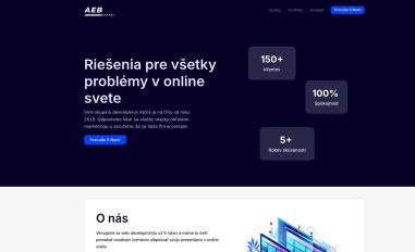 Schermafbeelding van aebdigital.com