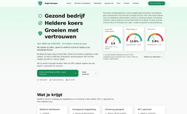 Schermafbeelding van aegis-kompas.nl