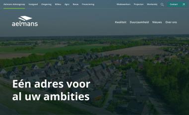 Schermafbeelding van aelmans.com