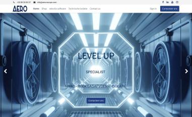 Schermafbeelding van aero-europe.com