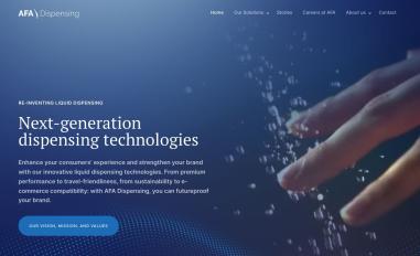 Schermafbeelding van afadispensing.com