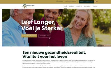 Schermafbeelding van agerevolution.nl