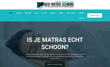 Schermafbeelding van agiomatrascleaning.nl
