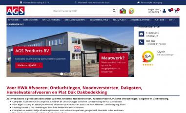 Schermafbeelding van ags.nl