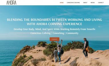 Schermafbeelding van ahoraliving.com