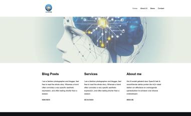 Schermafbeelding van ai-opinie.nl