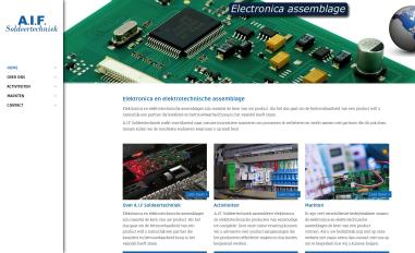Schermafbeelding van aifsoldeertechniek.nl