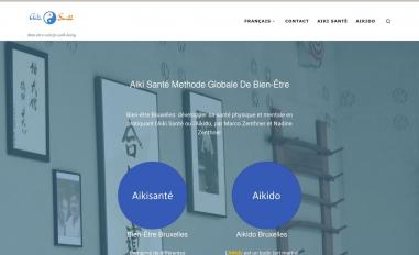Schermafbeelding van aikisante.brussels