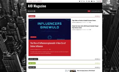 Schermafbeelding van aiomagazine.com